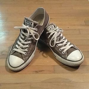 CONVERSE ALL☆STAR gray low-top sneakers
